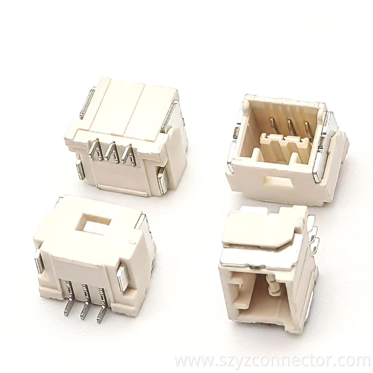 PH1.5mm Automotive-Grade Pin Header Connector Wafer SMT 3P PA9T